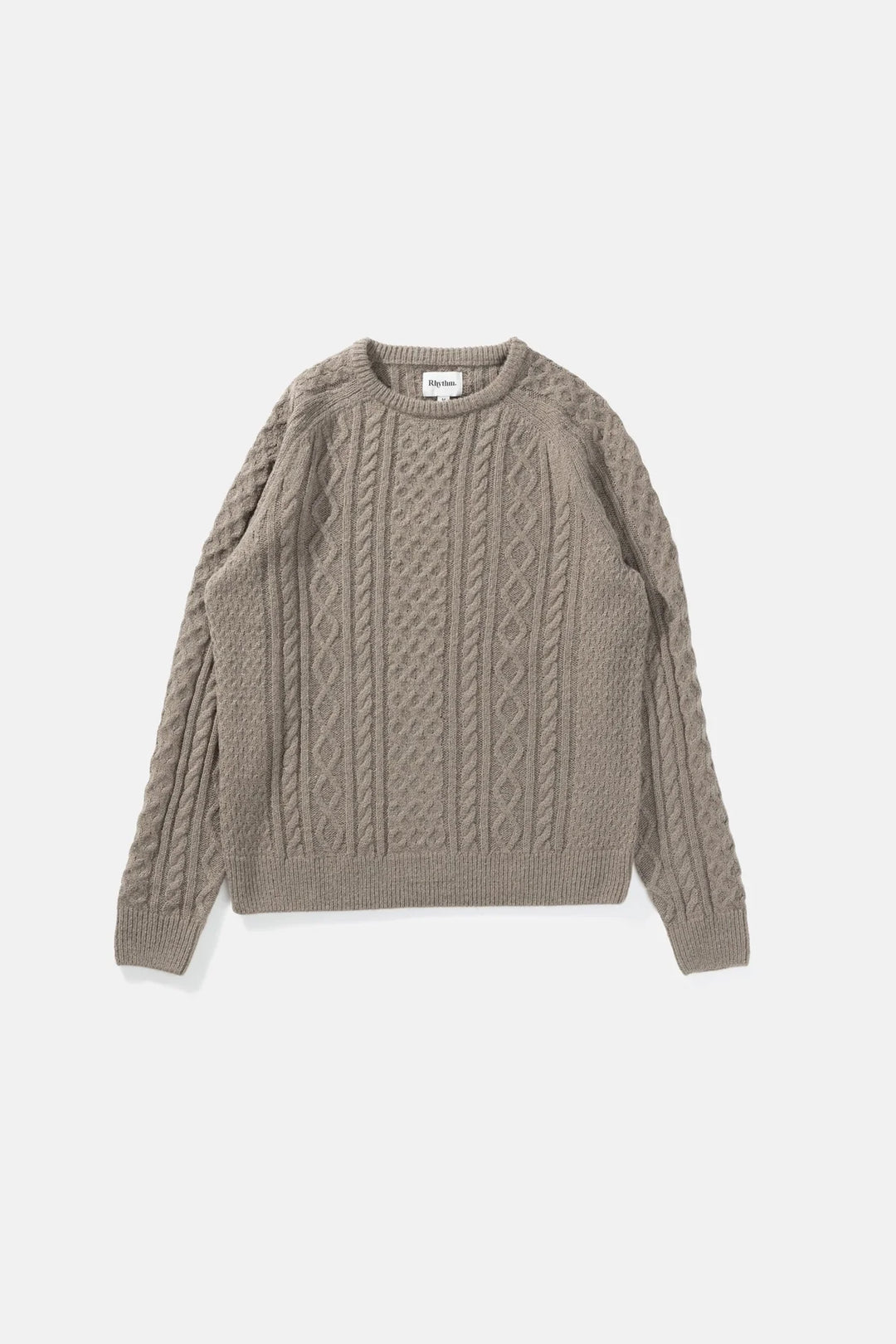 Mohair Fishermans Sweater - Sand