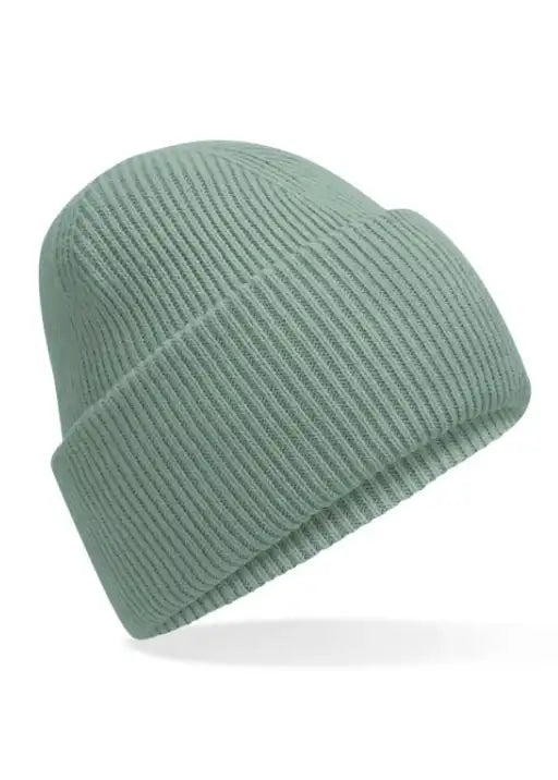 Beechfield Cuffed Beanie - Dusty Green