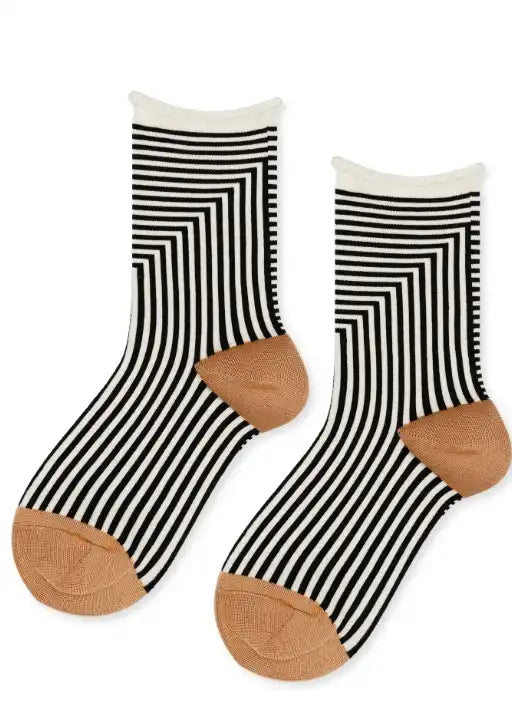 Corbusier Crew Socks - Black