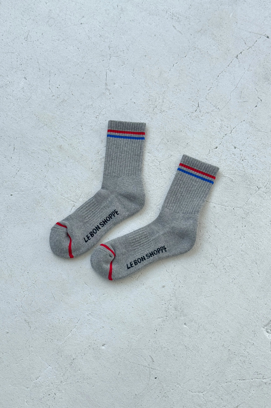 Boyfriend Socks - True Grey