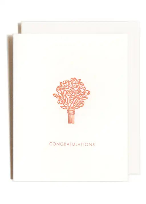 Congratulations Bouquet Card