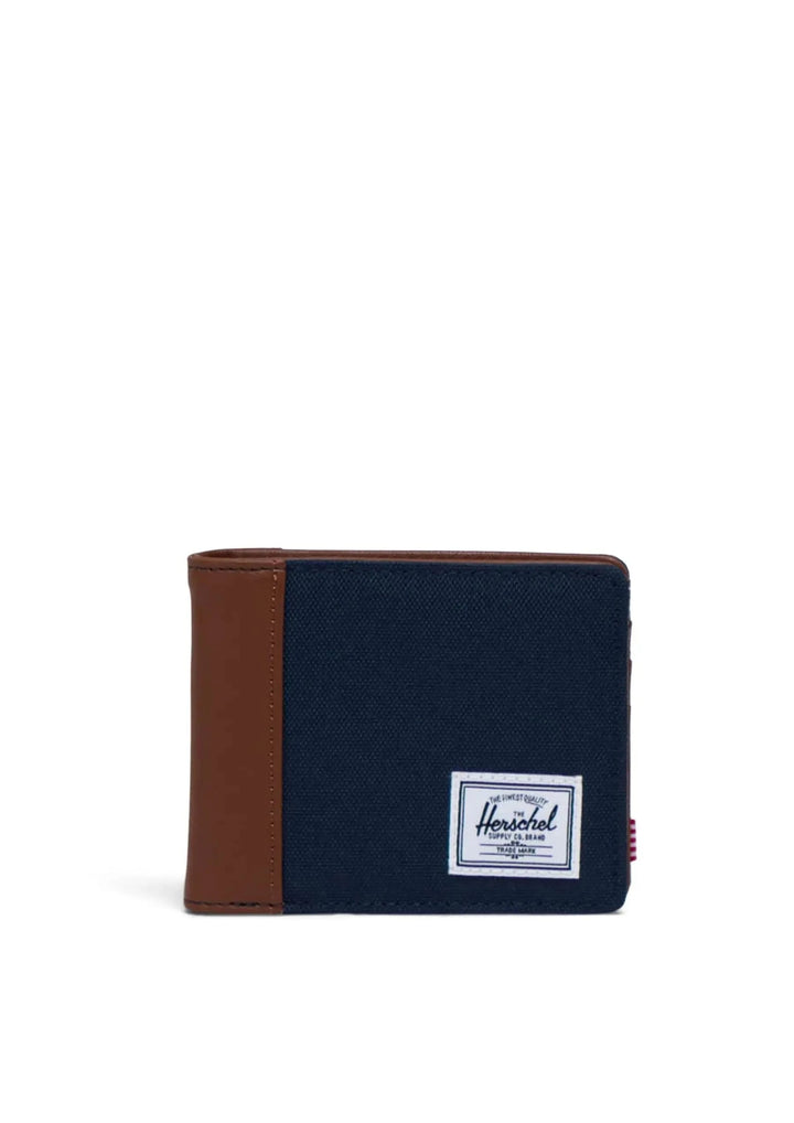 Hank Wallet - Navy/ Tan