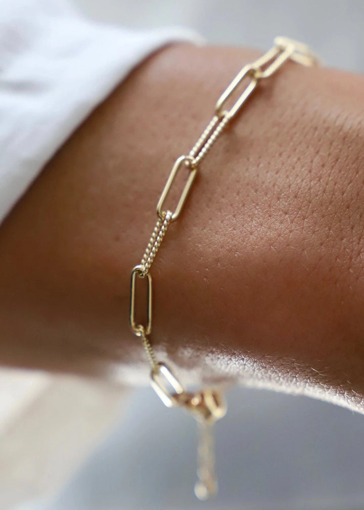 Cecilia Chain Bracelet - Gold