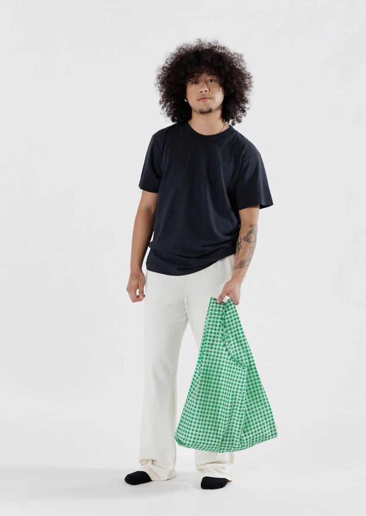 Standard Baggu - Green Gingham