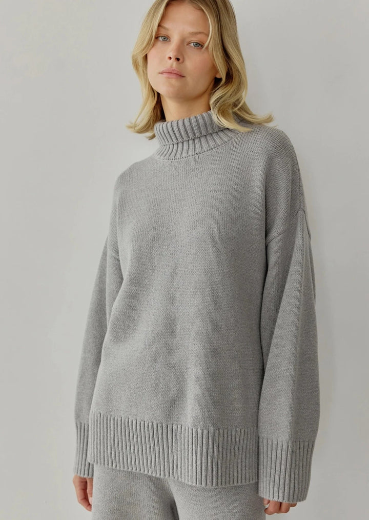 Phoebe Sweater - Heather Grey