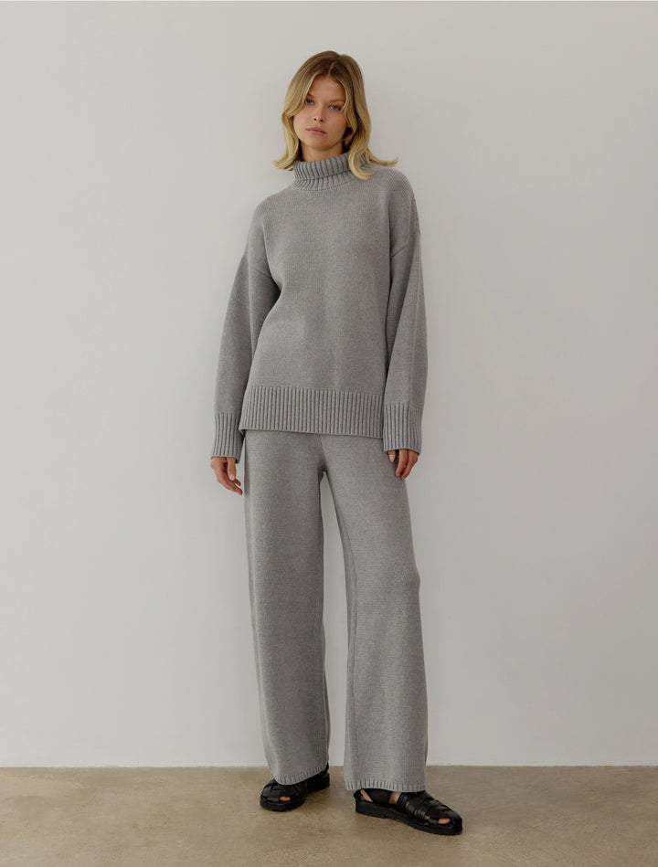 Phoebe Sweater - Heather Grey