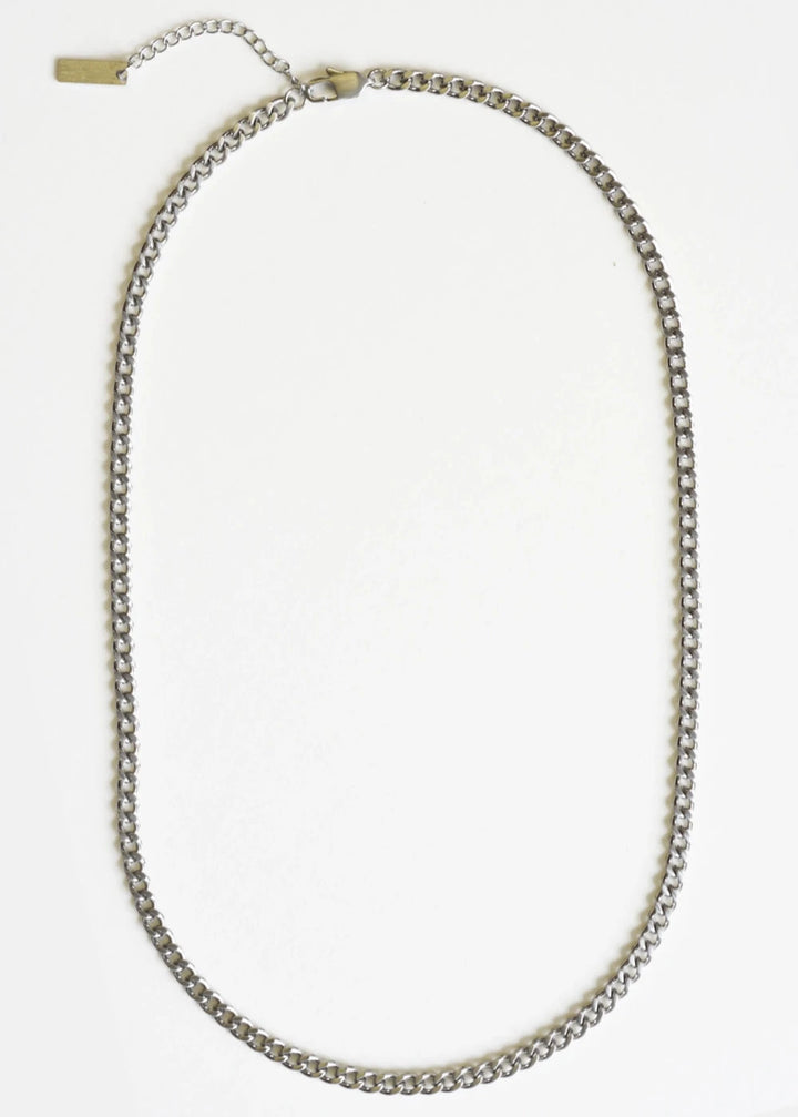 Curb Chain Necklace - Stainless Steel