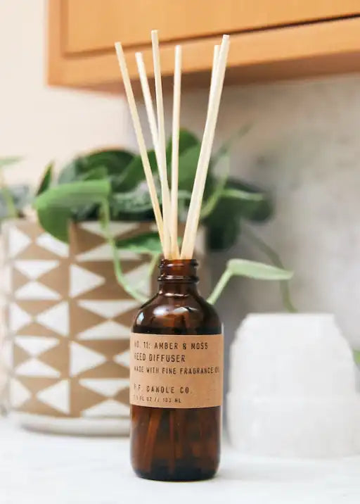 Reed Diffuser - Amber + Moss