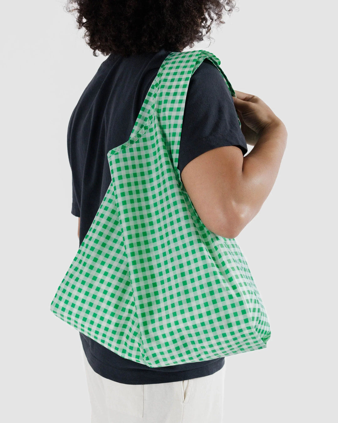 Standard Baggu - Green Gingham