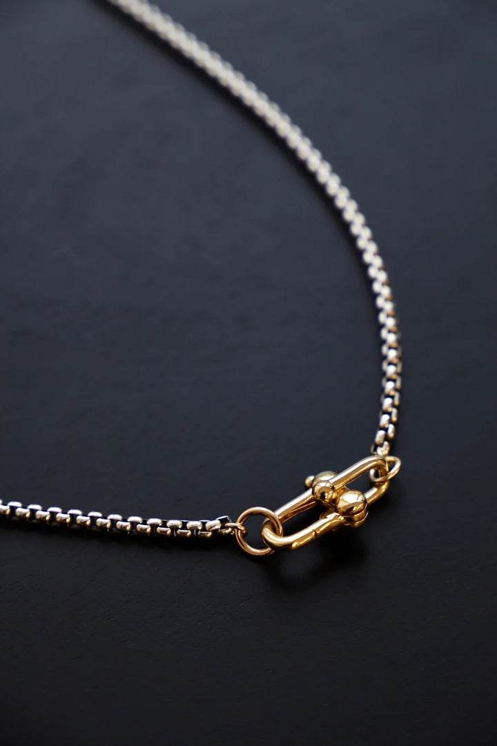 Nova Chain Necklace -Silver / Gold