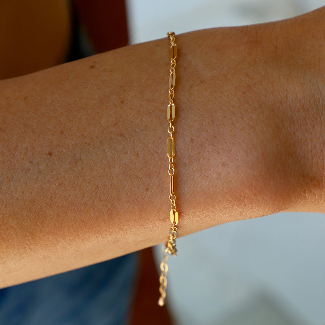 Dapper Chain Bracelet - Gold