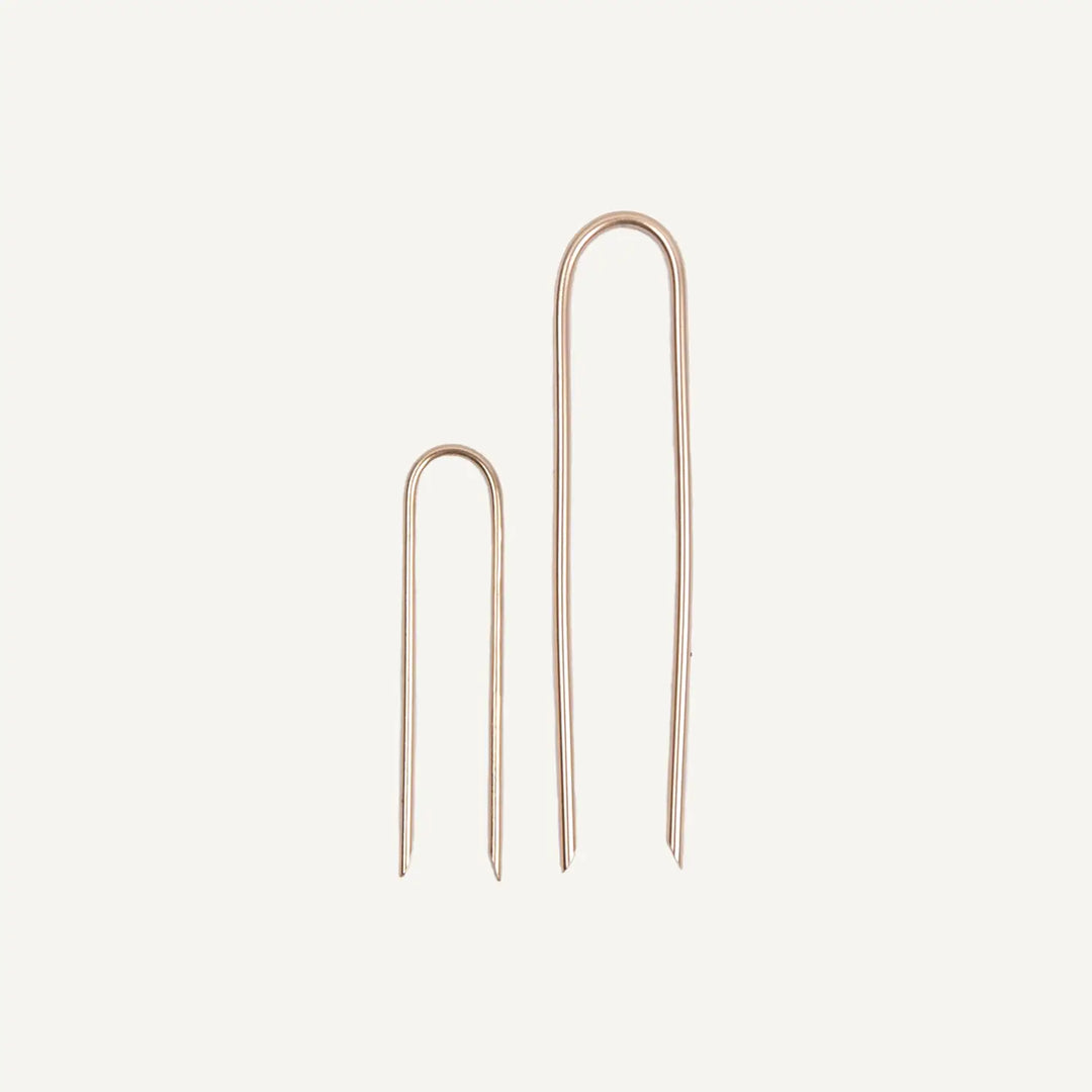 Brass Hair Pin - Long