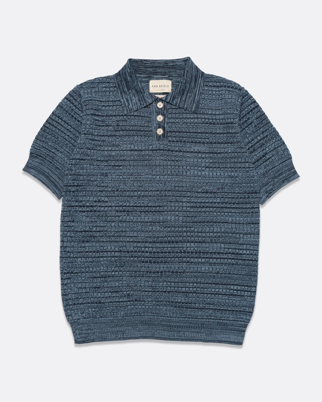 Renard S/S Polo - Navy Iris / Allure Blue