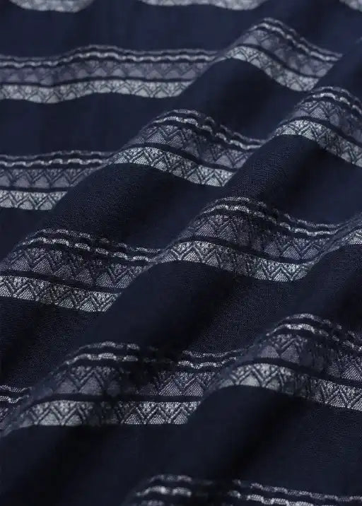 Classic Shirt Stripe - Navy Iris