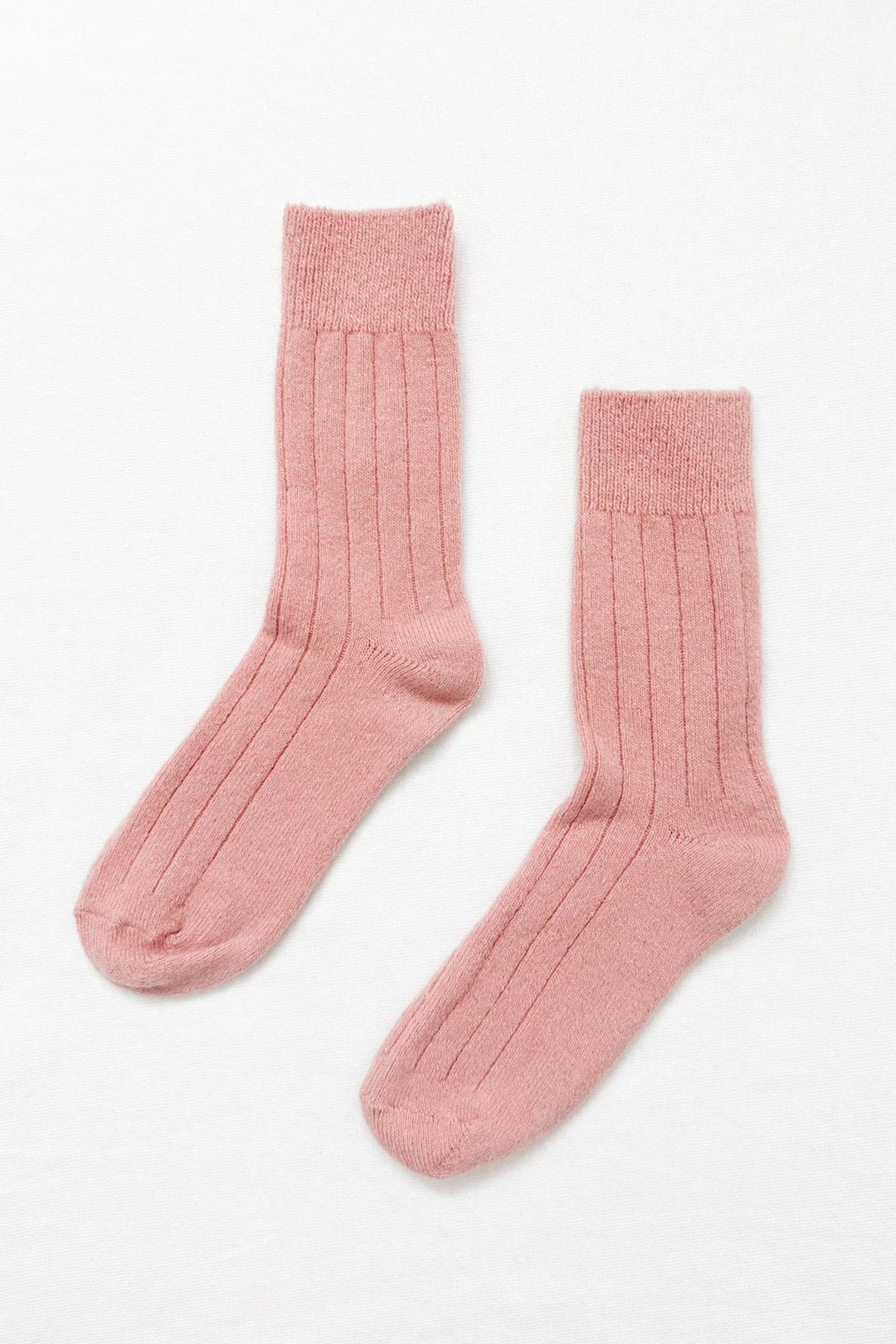 Classic Cashmere Socks - Rose Petal