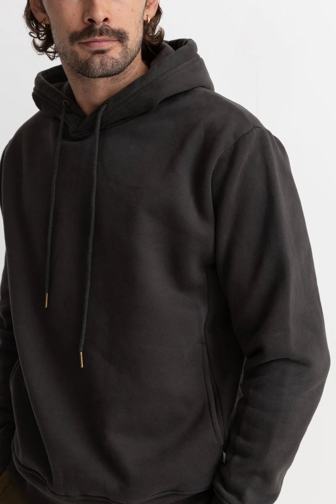 Classic Fleece Hoodie - Vintage Black