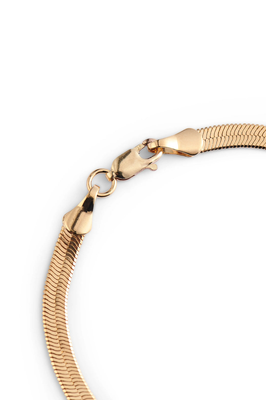 Herringbone Bracelet - Gold