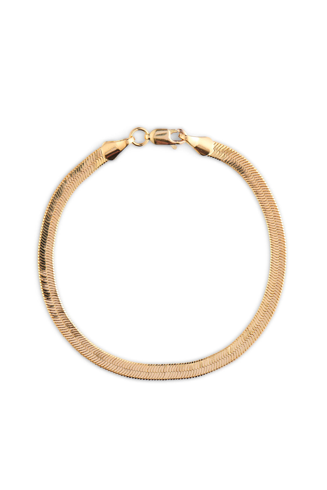 Herringbone Bracelet - Gold