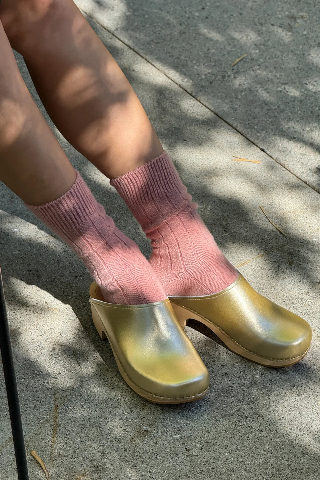 Classic Cashmere Socks - Rose Petal