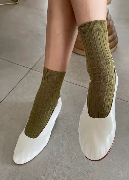 Her Socks - Pesto