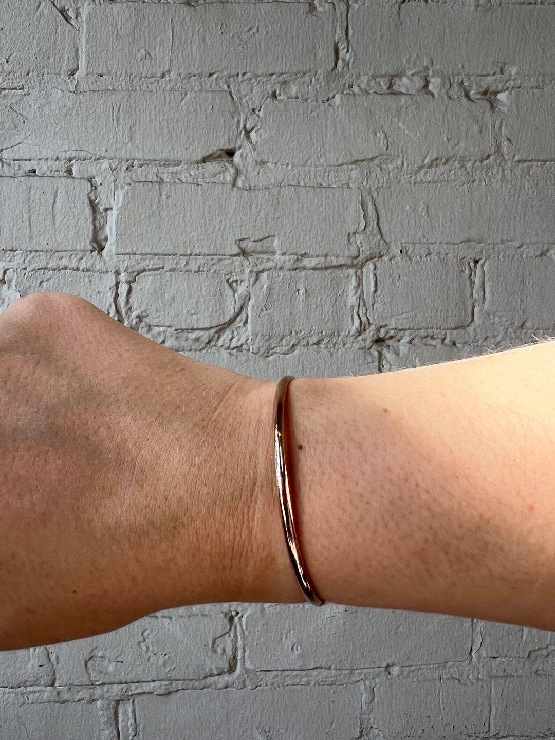 Thin Theo Cuff - Rose Gold