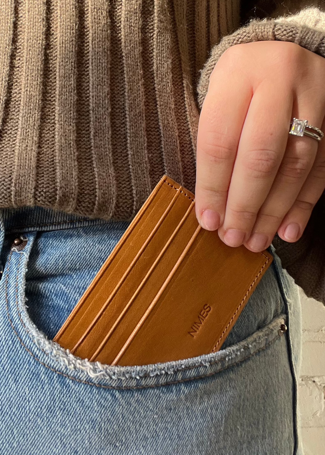 Card Holder - Saddle