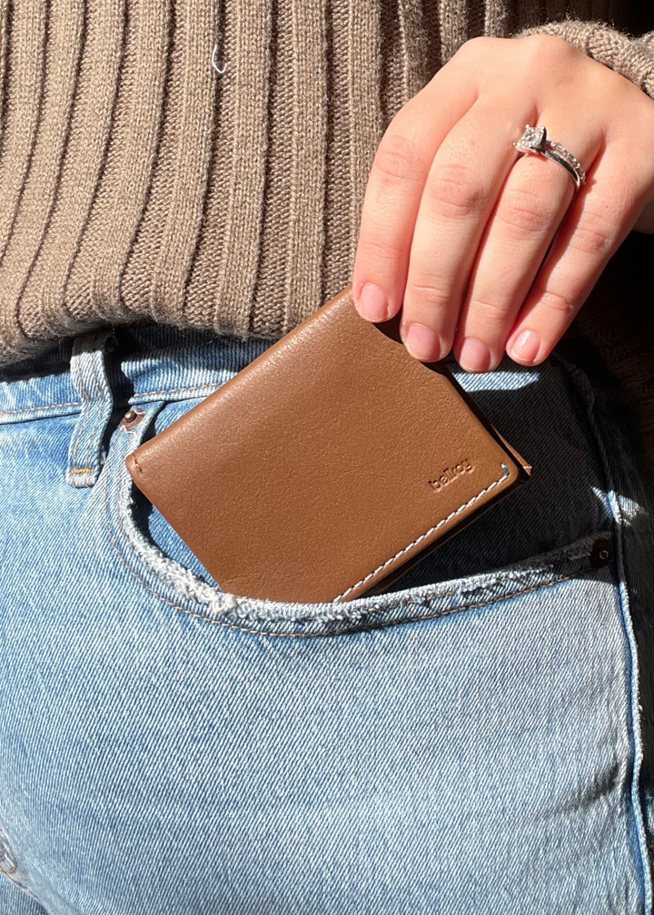 Slim Sleeve Wallet - Hazelnut