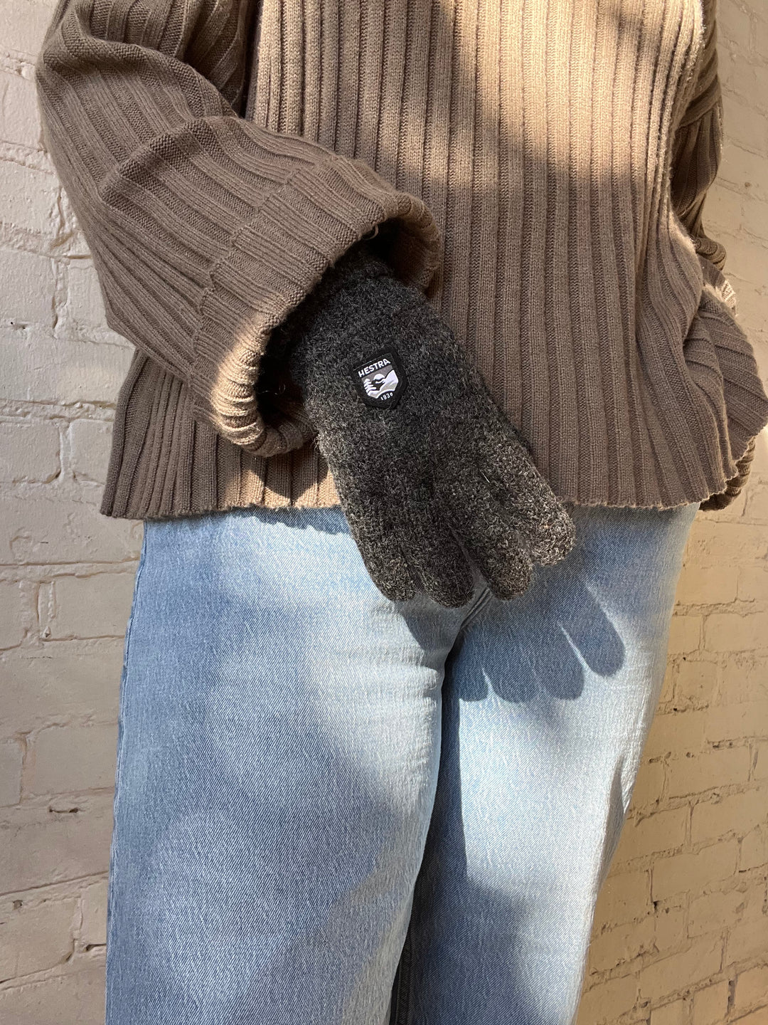 Basic Wool Gloves - Charcoal