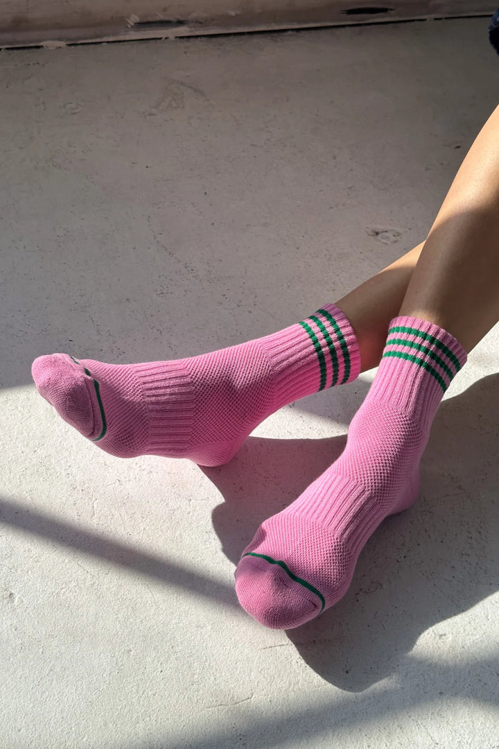 Girlfriend Socks - Rose Pink