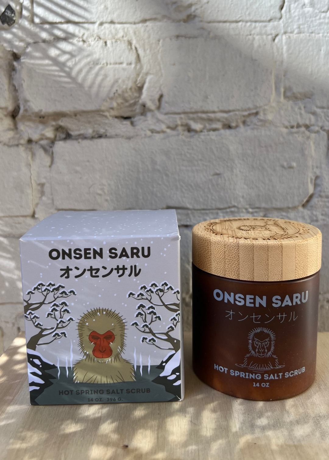 Onsen Saru Hot Spring Salt Scrub