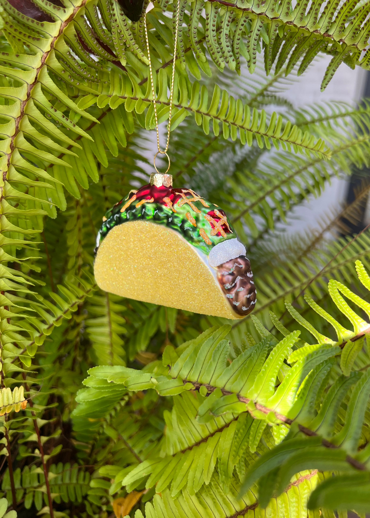 Taco Ornament