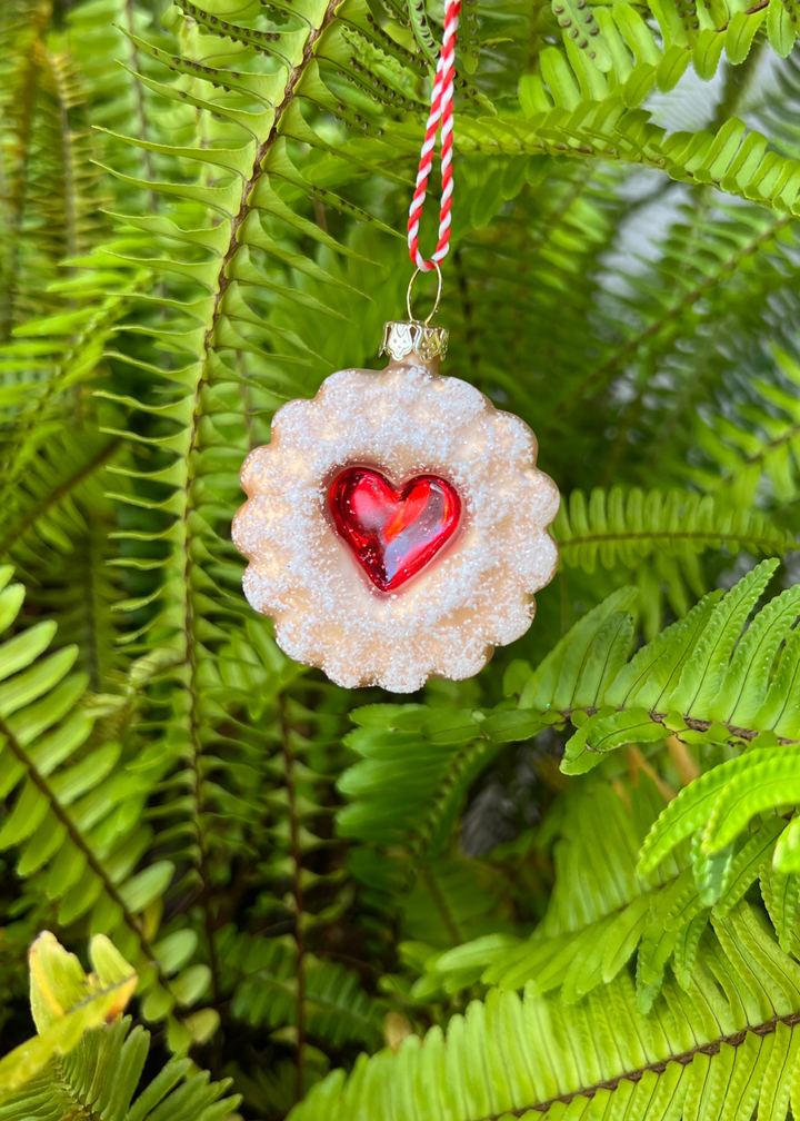 Linzer Cookie Ornament