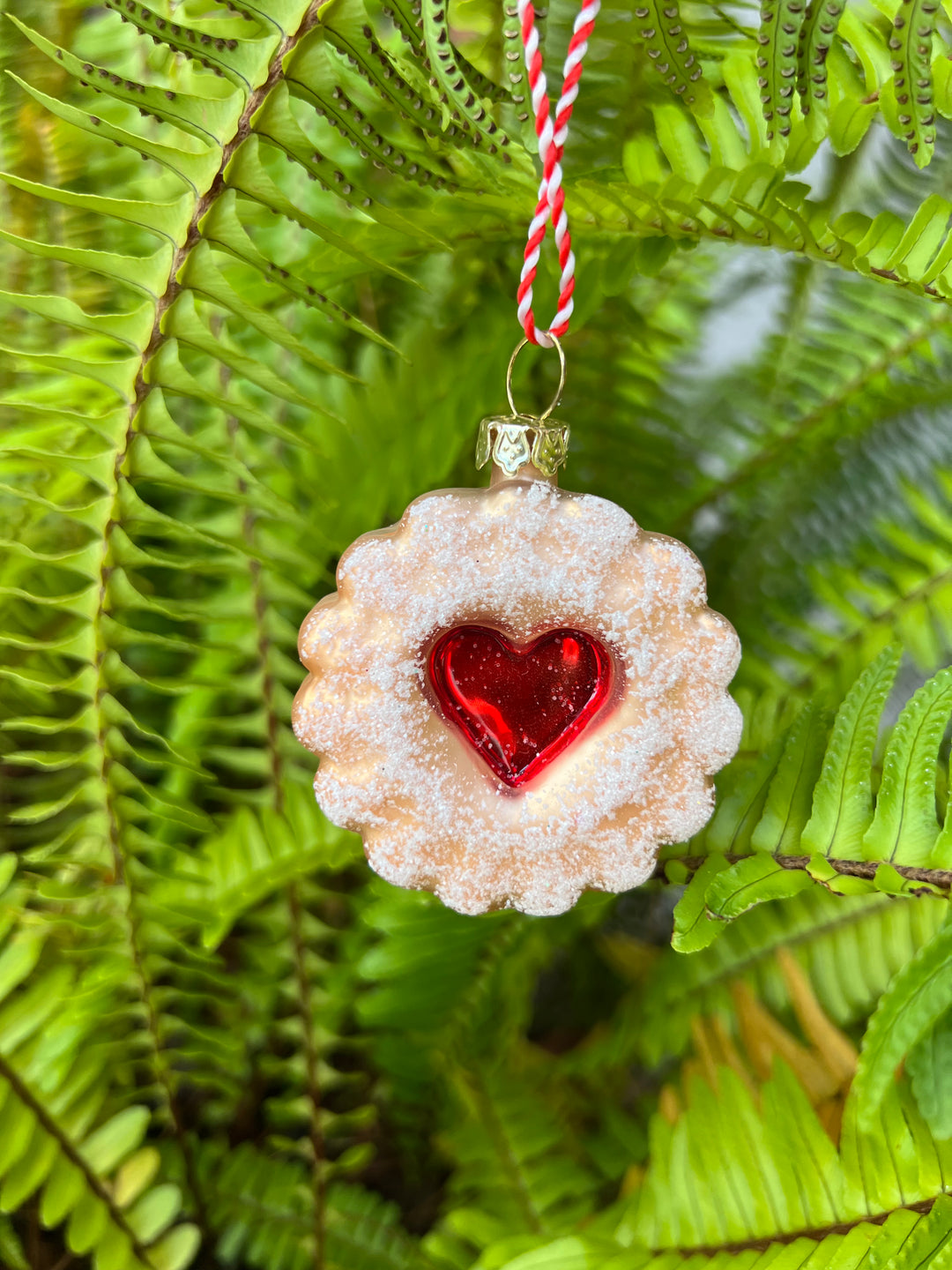 Linzer Cookie Ornament