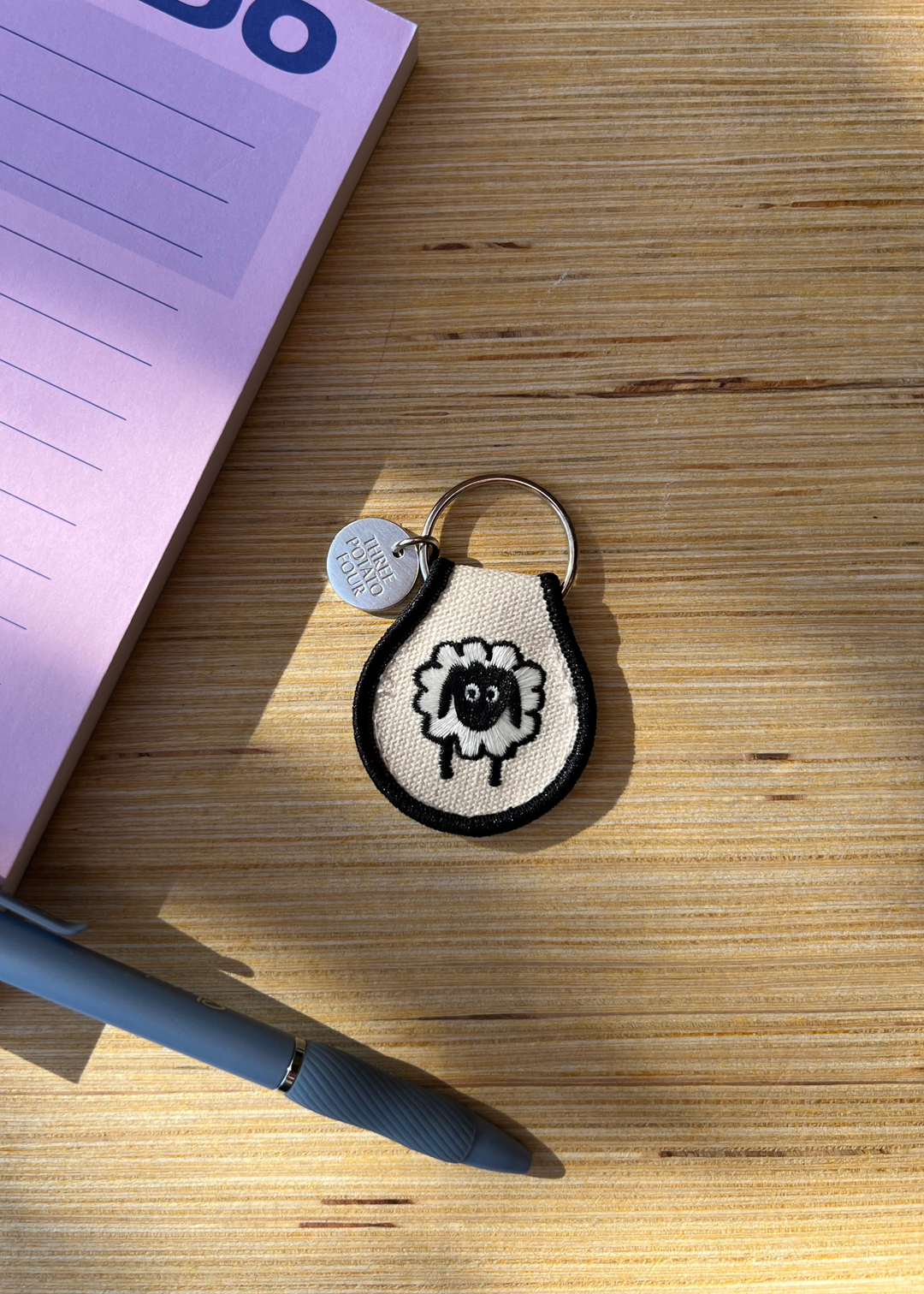 Patch Keychain - Sheep