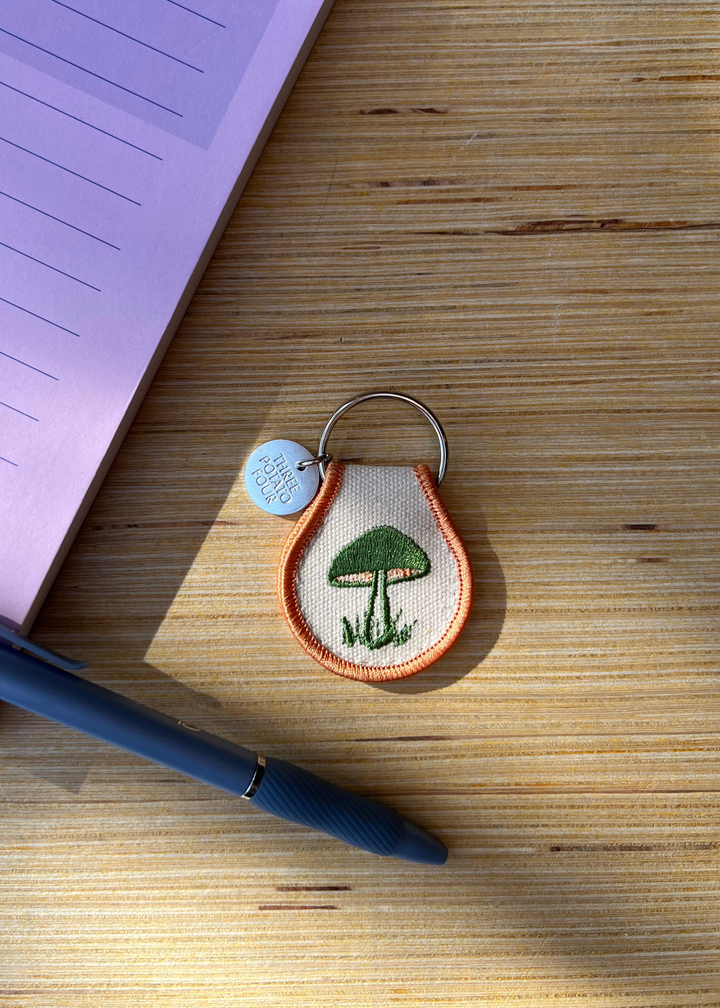 Patch Keychain - Mushroom