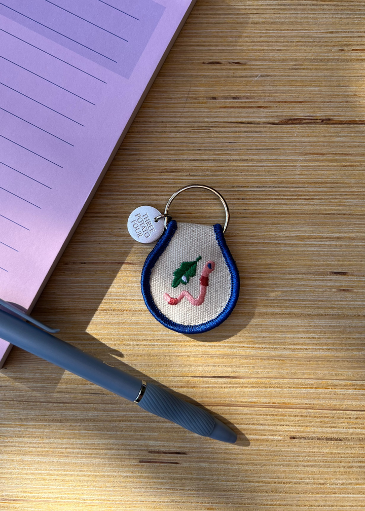 Patch Keychain - Worm