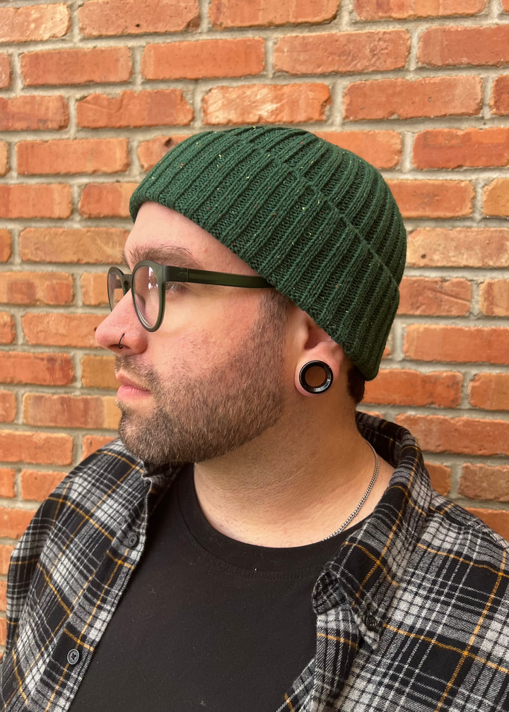 Wool Beanie - Green