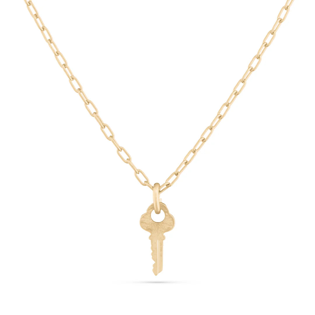 Key Necklace - Gold