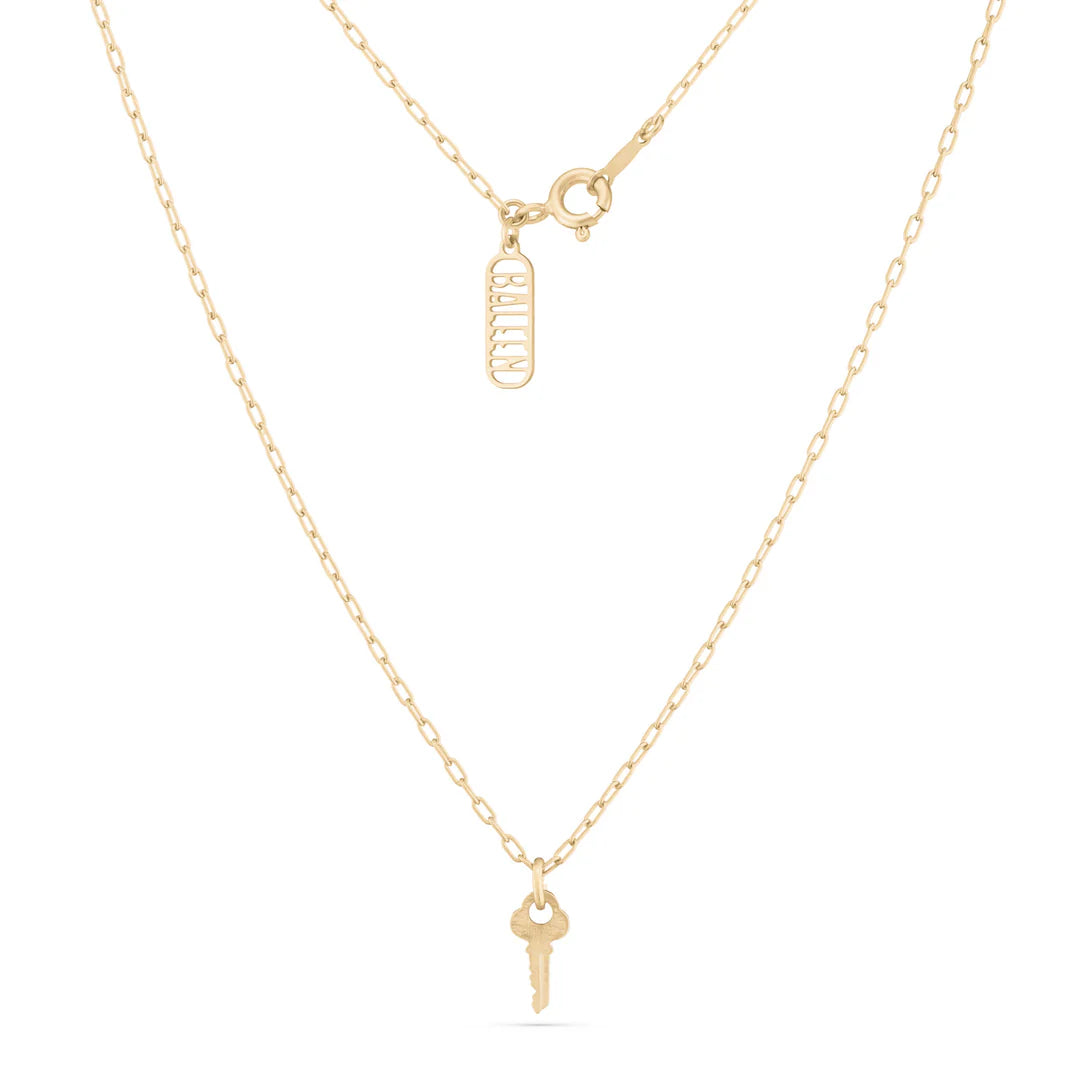 Key Necklace - Gold