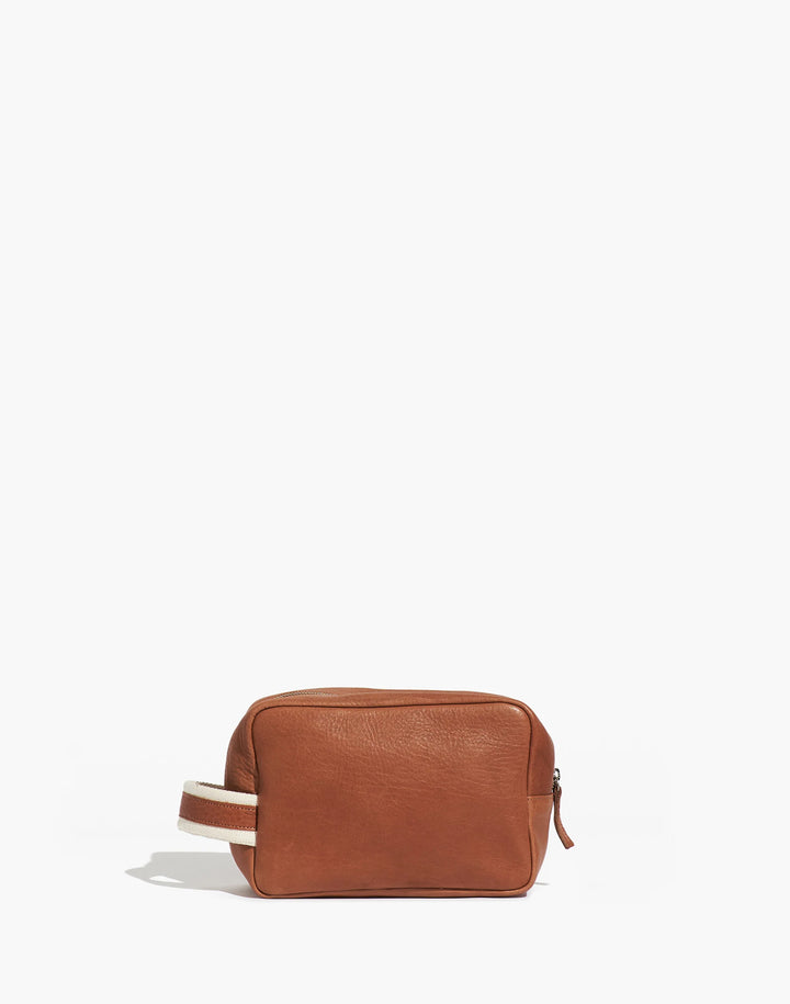 Niceto Toiletry Bag - Tobacco