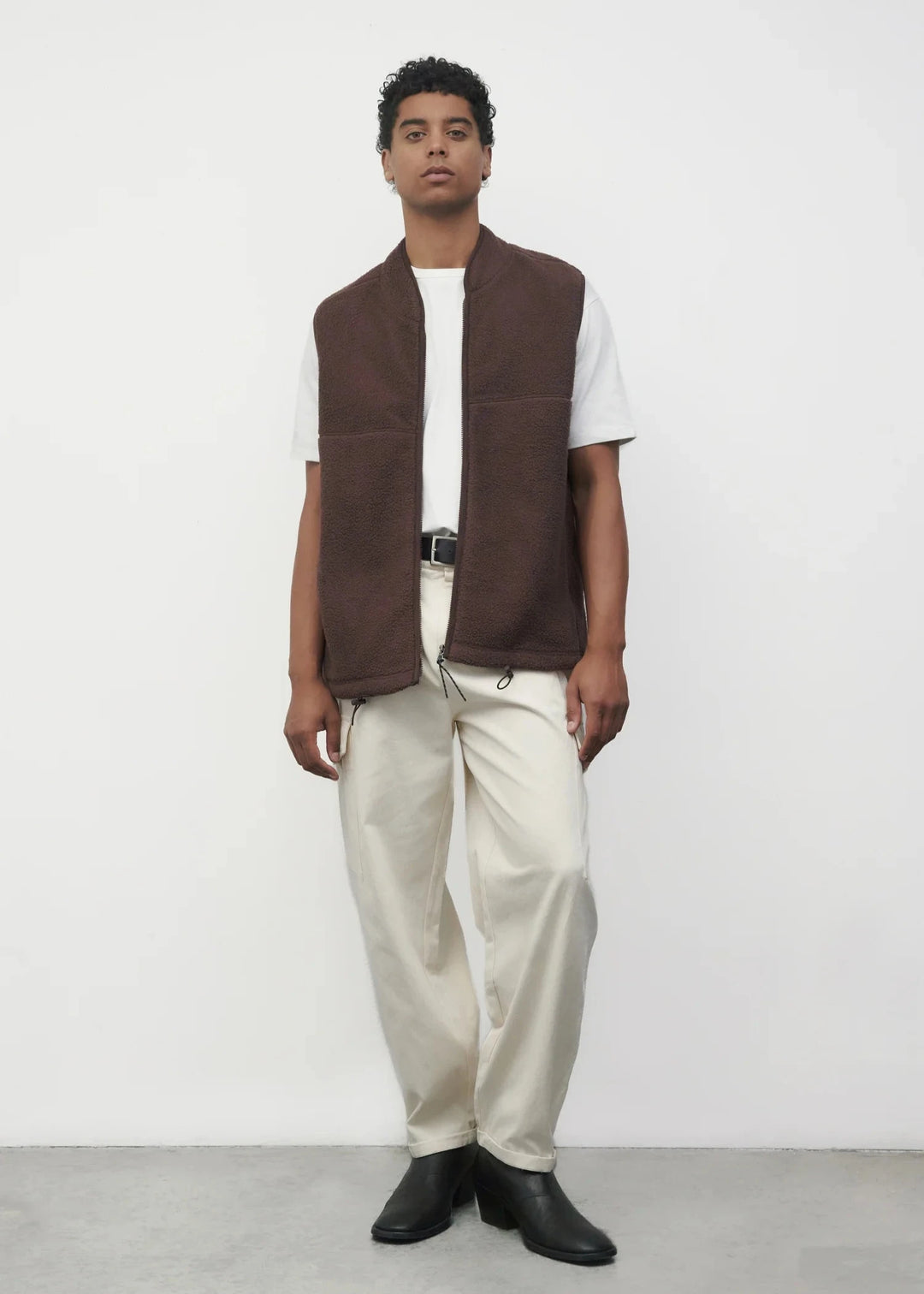 Nolan Vest - Brown