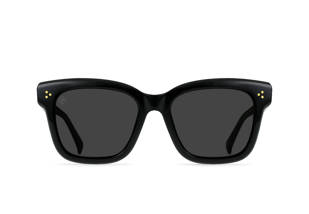 Breya Sunglasses - Recycled Black/ Smoke Polarized