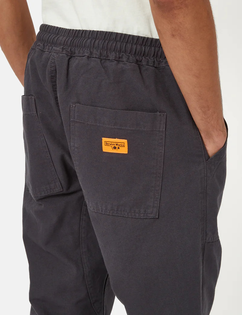 Classic Canvas Chef Pant - Grey