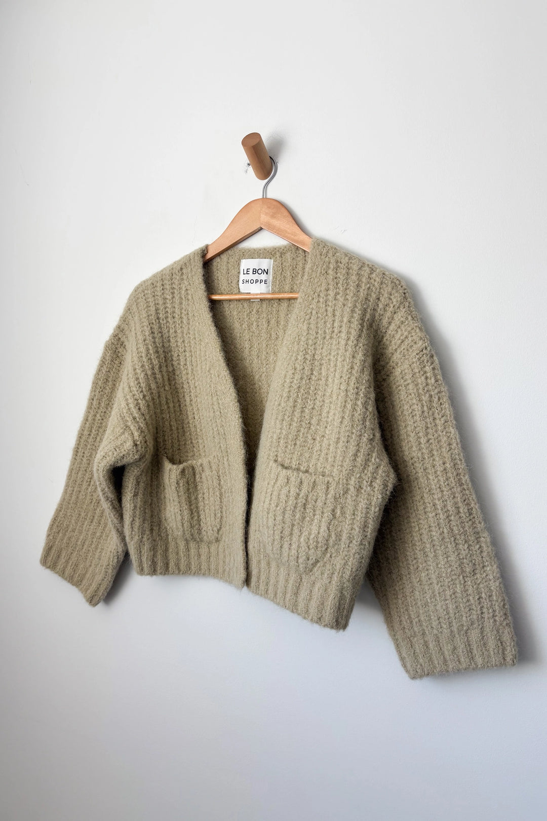 Alpaca Sweater Jacket - Butter