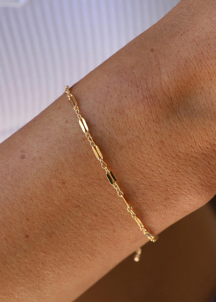 Dapper Chain Bracelet - Gold