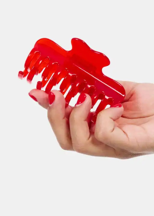 Jojo Claw Clip Small - Candy Red