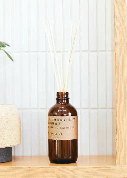 Reed Diffuser - Teakwood + Tobacco