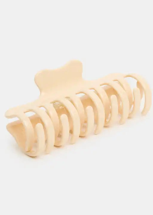 Jojo Claw Clip Large - Cream