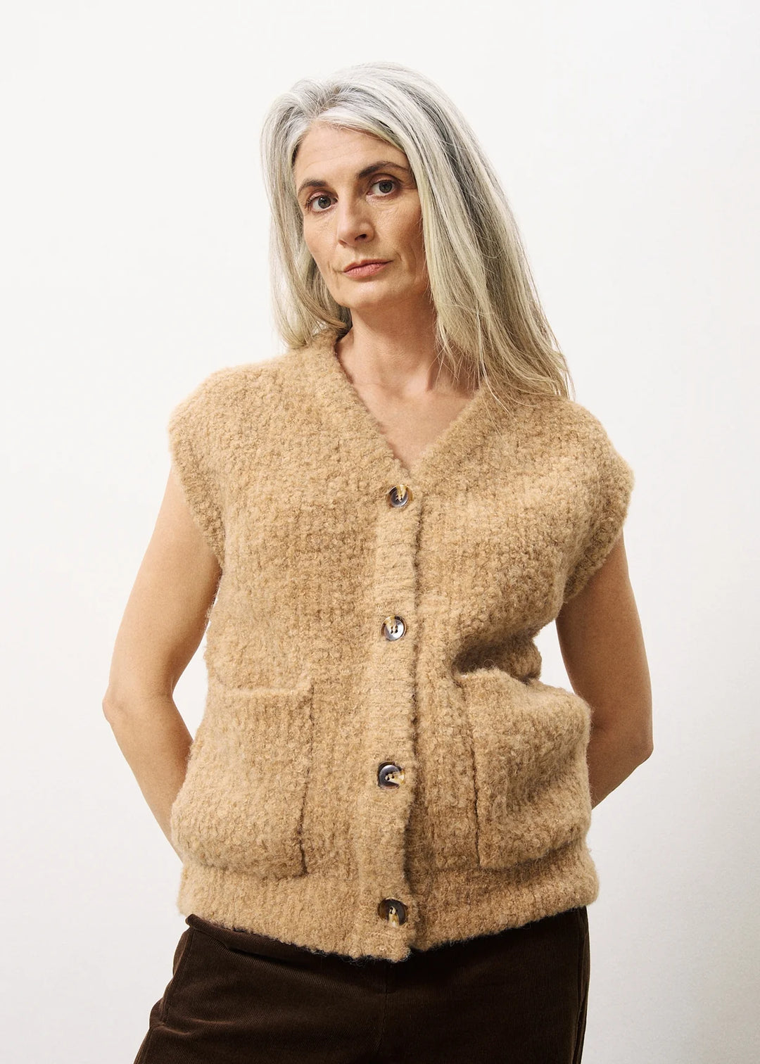 Magaly Vest - Camel