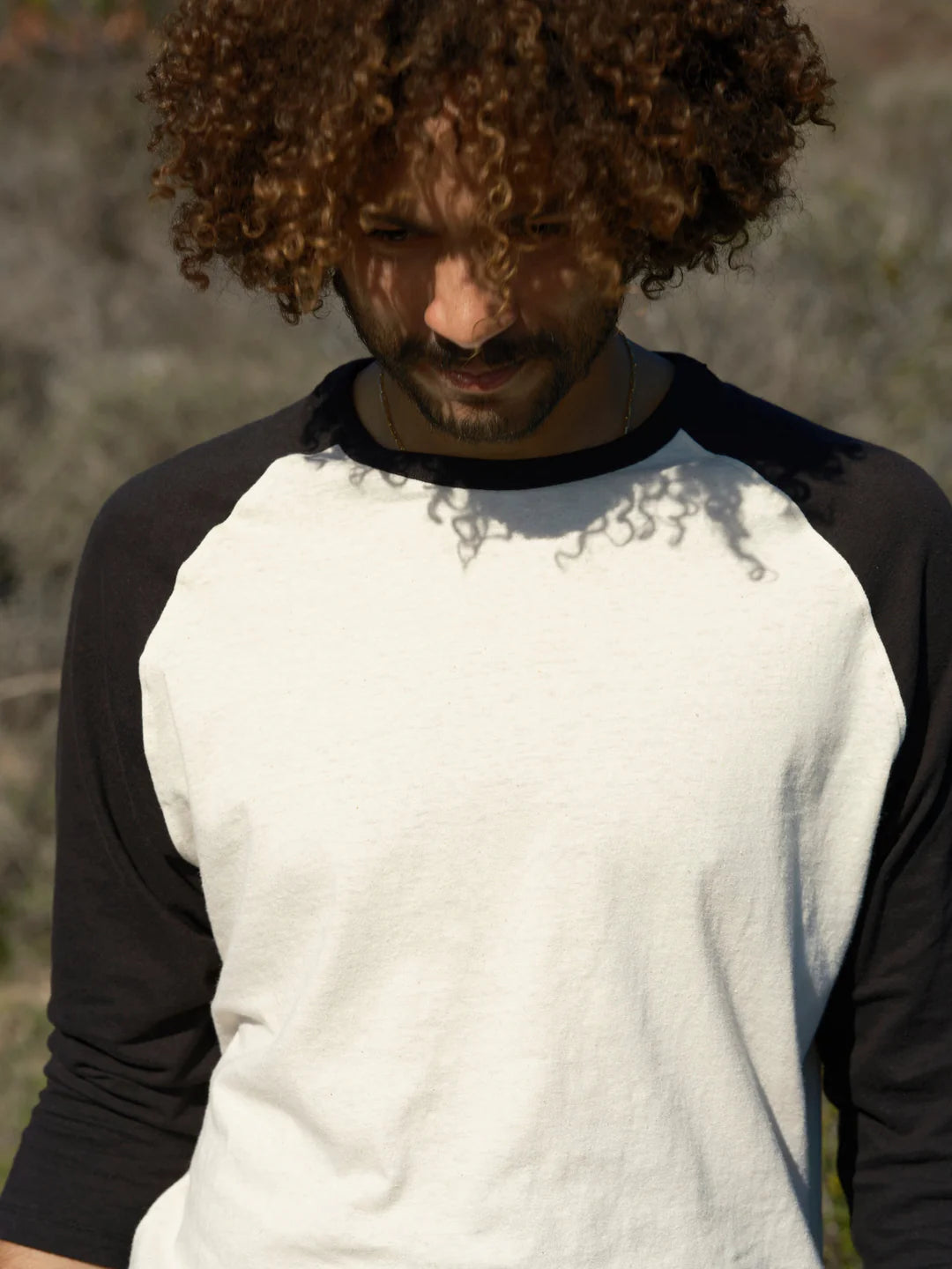 Hemp Baseball tee - Black